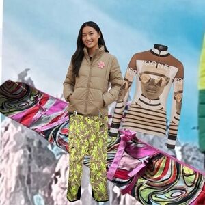 Bogner Vintage Gold Ski Jacket